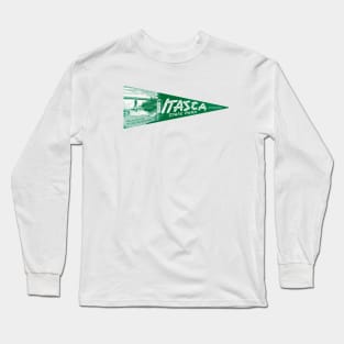 1940s Itasca State Park Minnesota Long Sleeve T-Shirt